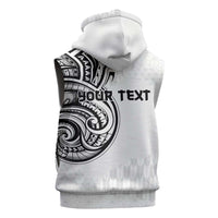 Hawaii and Japanese Culture Personalised Sleeveless Hoodie With Polynesian Tribal Tattoo Style LT9 - Polynesian Pride