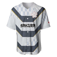 Japan Pacific Rugby 2022-23 Custom Baseball Jersey Black Sakura Japanese Wave Pattern LT9 Black - Polynesian Pride