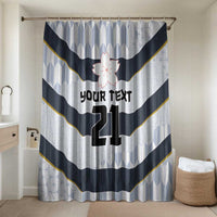 Japan Pacific Rugby 2022-23 Custom Bathroom Set Black Sakura Japanese Wave Pattern - Polynesian Pride