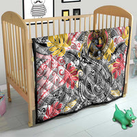 Japanese Samurai Warrior Quilt Colorful Polynesian Tattoo Style LT9 - Polynesian Pride