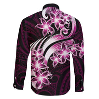 Plumeria Tribal Tattoo Family Matching Puletasi and Hawaiian Shirt Pink Polynesian Pattern LT9 - Polynesian Pride