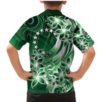 Cook Islands Tattoo Family Matching Mermaid Dress and Hawaiian Shirt Plumeria Polynesian Pattern