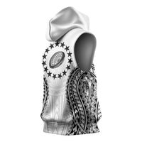 World Rugby Cook Islands Sleeveless Hoodie Kukis Make History - Polynesian Pride