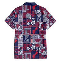 Guam Felis Pasgua Family Matching Summer Maxi Dress and Hawaiian Shirt Pacific Patchwork Xmas Vibes - Polynesian Pride