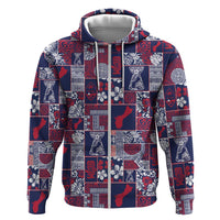 Guam Felis Pasgua Hoodie Pacific Patchwork Xmas Vibes - Polynesian Pride