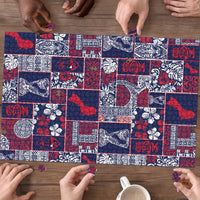Guam Felis Pasgua Puzzle Pacific Patchwork Xmas Vibes LT9 - Polynesian Pride