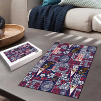 Manuia le Kerisimasi American Samoa Puzzle Pacific Patchwork Xmas Vibes - Polynesian Pride