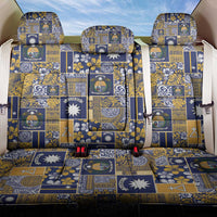 Ekamawir omo Nauru Back Car Seat Cover Pacific Patchwork Xmas Vibes - Polynesian Pride