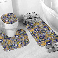 Ekamawir omo Nauru Bathroom Set Pacific Patchwork Xmas Vibes - Polynesian Pride