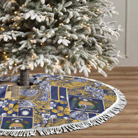 Ekamawir omo Nauru Tree Skirt Pacific Patchwork Xmas Vibes - Polynesian Pride