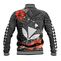 Personalised Hawaii Kanaka Maoli Baseball Jacket Polynesian Vintage Vibes LT9 - Polynesian Pride