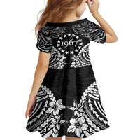 Cook Islands Ra o te Ui Ariki Est 1967 Family Matching Off The Shoulder Long Sleeve Dress and Hawaiian Shirt LT9 - Polynesian Pride