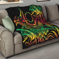 Cook Islands 15 Stars Quilt Kuki Airani Polynesian Tribal Wave Tattoo