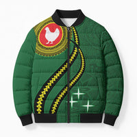 Manua Islands Polynesian Style Bomber Puffer Jacket - Polynesian Pride