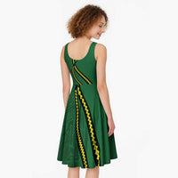 Manua Islands Polynesian Style Midi Dress - Polynesian Pride