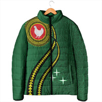 Manua Islands Polynesian Style Padded Jacket - Polynesian Pride