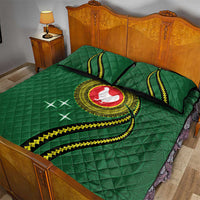 Manua Islands Polynesian Style Quilt Bed Set