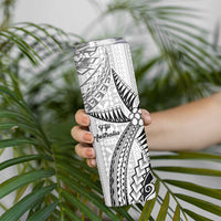 Australia-Fiji Palm and Kangaroo Skinny Tumbler Polynesia Tapa Mixed Indigenous Aboriginal LT9 - Polynesian Pride
