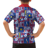Filipino Maligayang Pasko Family Matching Puletasi and Hawaiian Shirt Pacific Patchwork Xmas Vibes LT9 - Polynesian Pride
