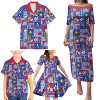 Filipino Maligayang Pasko Family Matching Puletasi and Hawaiian Shirt Pacific Patchwork Xmas Vibes LT9 - Polynesian Pride