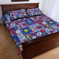 Filipino Maligayang Pasko Quilt Bed Set Pacific Patchwork Xmas Vibes - Polynesian Pride