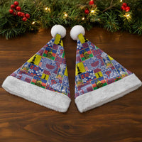 New Caledonia Joyeux Noel Christmas Santa Hat Pacific Patchwork Xmas Vibes - Polynesian Pride