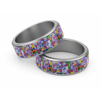 New Caledonia Joyeux Noel Classic Ring Pacific Patchwork Xmas Vibes - Polynesian Pride