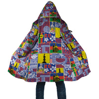 New Caledonia Joyeux Noel Cloak Pacific Patchwork Xmas Vibes - Polynesian Pride