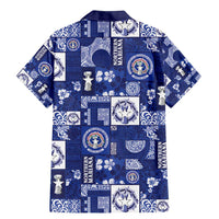 Northern Mariana Islands Magof Nochebuena Family Matching Mermaid Dress and Hawaiian Shirt Pacific Patchwork Xmas Vibes - Polynesian Pride