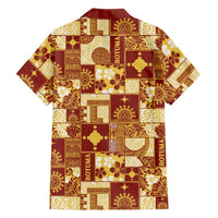 Rotuma Faiakse'ea 'e Kirisimasi Family Matching Summer Maxi Dress and Hawaiian Shirt Pacific Patchwork Xmas Vibes LT9 - Polynesian Pride
