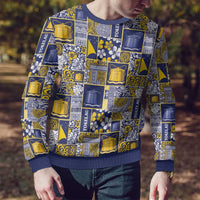 Tokelau Manuia te Kilihimahi Ugly Christmas Sweater Pacific Patchwork Xmas Vibes - Polynesian Pride