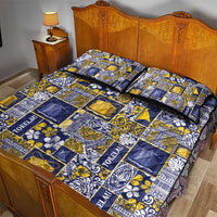 Tokelau Manuia te Kilihimahi Quilt Bed Set Pacific Patchwork Xmas Vibes - Polynesian Pride