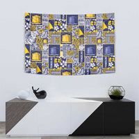 Tokelau Manuia te Kilihimahi Tapestry Pacific Patchwork Xmas Vibes - Polynesian Pride