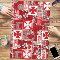 Wallis Et Futuna Kilisimasi Fiefia Puzzle Pacific Patchwork Xmas Vibes - Polynesian Pride