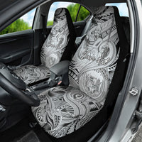 Personalised Aloha King Kamehameha Spirits Car Seat Cover Grey Special