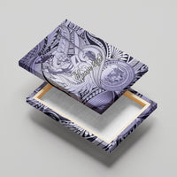 Personalised Aloha King Kamehameha Spirits Canvas Wall Art Violet Special