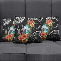 Hafa Adai Guam Pillow Cover Guahan Seal Chamorro Stones Tribal - Polynesian Pride