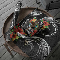 Hafa Adai Guam Wrapping Paper Guahan Seal Chamorro Stones Tribal - Polynesian Pride