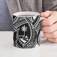 Hafa Adai Guam Inspired Tattoo Ceramic Mug - Polynesian Pride