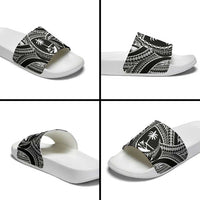 Hafa Adai Guam Inspired Tattoo Slide Sandals - Polynesian Pride