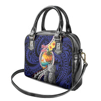 Hafa Adai Guam Seal Latte Stones Artwork Shoulder Handbag