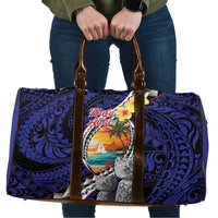 Hafa Adai Guam Seal Latte Stones Artwork Travel Bag - Polynesian Pride