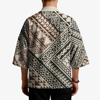 Niho Taniwha Kowhaiwhai Kimono - Polynesian Pride