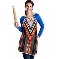 Niho Taniwha Taniko Motif Apron - Polynesian Pride