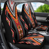Niho Taniwha Taniko Motif Car Seat Cover