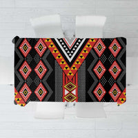Niho Taniwha Taniko Motif Tablecloth