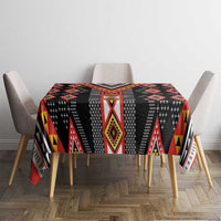 Niho Taniwha Taniko Motif Tablecloth
