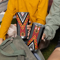 Niho Taniwha Taniko Motif Tumbler Cup