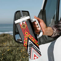 Niho Taniwha Taniko Motif Tumbler With Handle