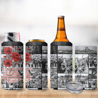 ANZAC Day Gallipoli Campaign 4 in 1 Can Cooler Tumbler To The End They Remain
